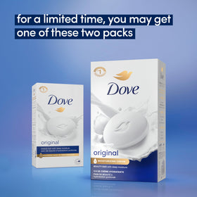 Dove Savon de Beauté Original barres individuelles