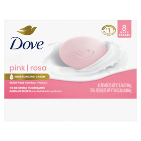 Dove Savon de Beauté Rose 8 Comptes emballage