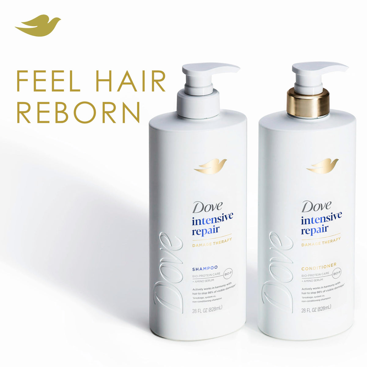Dove Shampooing avec technologie Bio-Protein Care