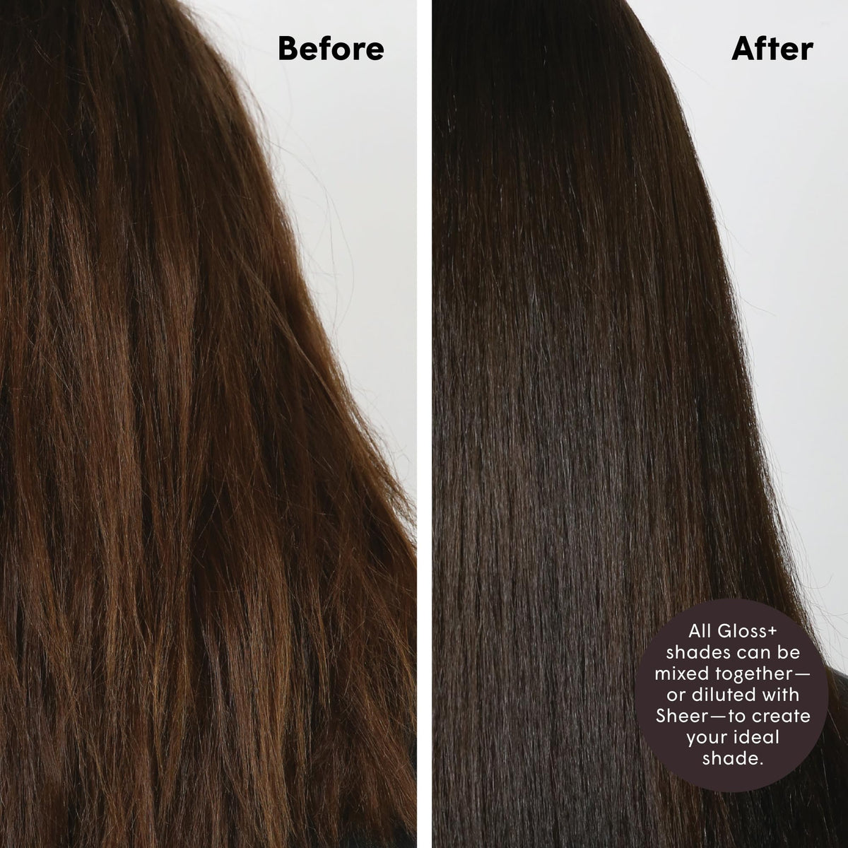 dpHUE Gloss+ Brun Foncé 220g texture du produit