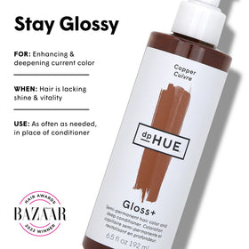dpHUE Gloss+ Cuivre flacon et texture