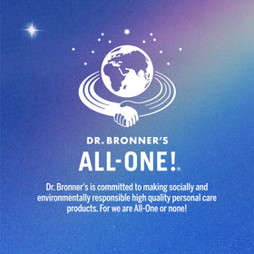 Dr. Bronner's Savon Liquide Amande 473ml en gros plan
