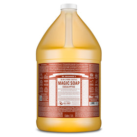 Dr. Bronner's savon liquide eucalyptus 1 gallon vue avant