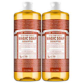 Dr. Bronner's savon liquide eucalyptus 32 oz vue avant