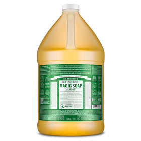 Dr. Bronner's Savon Liquide Pure-Castile Amande 1 Gallon vue de face