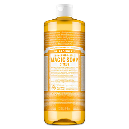 Dr. Bronner's Savon Liquide Pure-Castile Citrus 32 oz vue avant