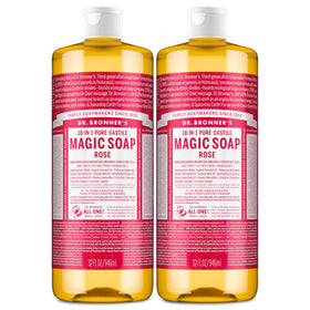 Dr. Bronner's Savon Liquide Pure-Castile Rose 32 oz vue avant