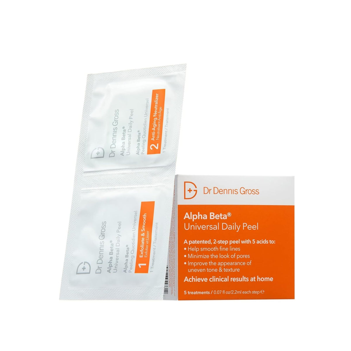 Dr Dennis Gross Alpha Beta Daily Peel - paquet avant
