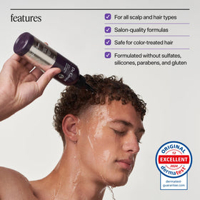 Dr. Groot Traitement Hydratant Miracle en Douche 390g texture sur la main