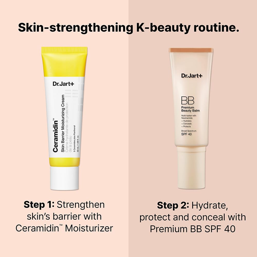 Dr.Jart+ BB Cream Hydratant Teinté et Ceramidin Cream ensemble