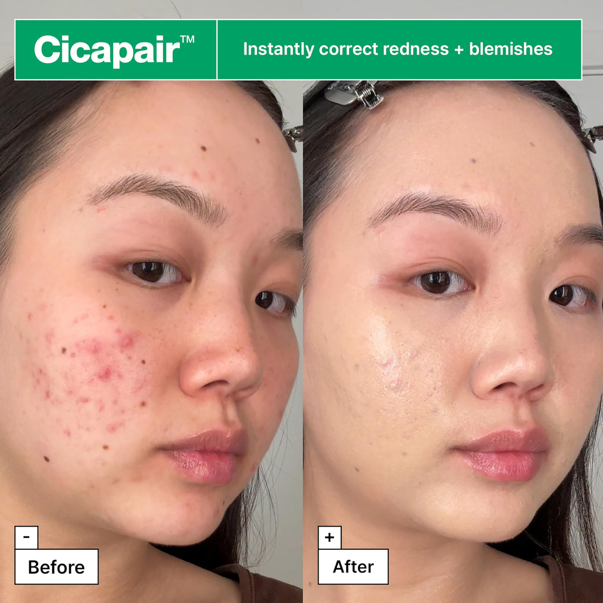 Dr.Jart+ Cicapair CC Cream application sur peau