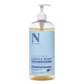 Dr. Natural Savon Liquide de Castille Menthe 32 oz vue avant