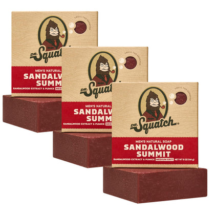 Dr. Squatch Savon Naturel pour Hommes Santal Summit, vue avant