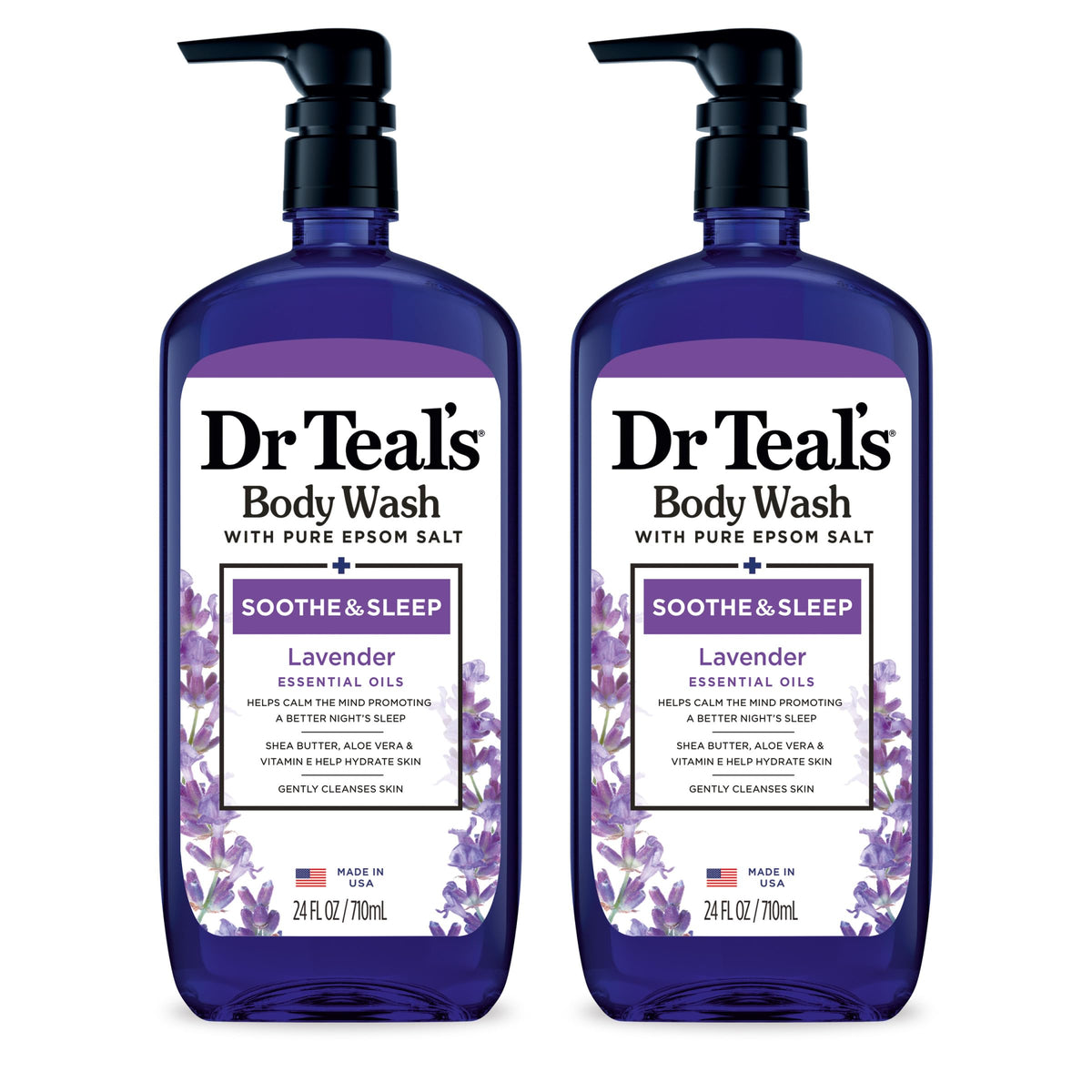 Dr Teal's Gel Douche Lavande 24 fl oz vue avant