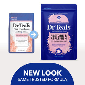 Dr Teal's Sel d'Epsom 1408g avec des huiles essentielles