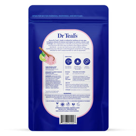 Dr Teal's Sel d'Epsom 1408g en gros plan sur le sel