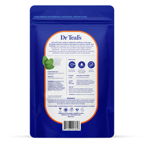 Dr Teal's Sel d'Epsom 3 lb en train de se dissoudre dans un bain