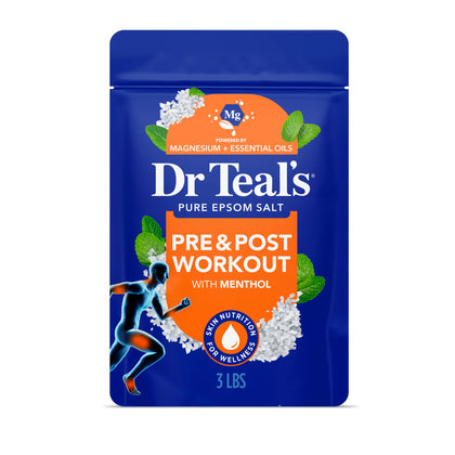 Dr Teal's Sel d'Epsom 3 lb vue avant avec packaging