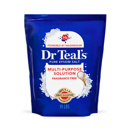 Dr Teal's Sel d'Epsom Pur 19 lbs, vue de face