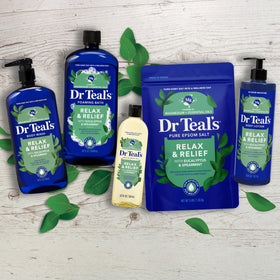 Dr Teal's Sel d'Epsom Relaxation 1398g en gros plan