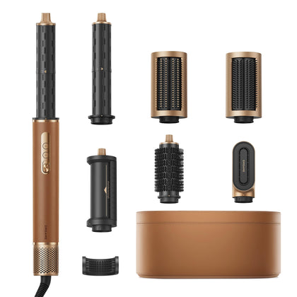 dreame Airstyle Pro 7-en-1 Styler vue avant avec accessoires