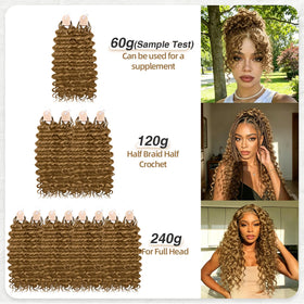 DRESSMAKER Human Crochet Hair 18 pouces en lumière naturelle