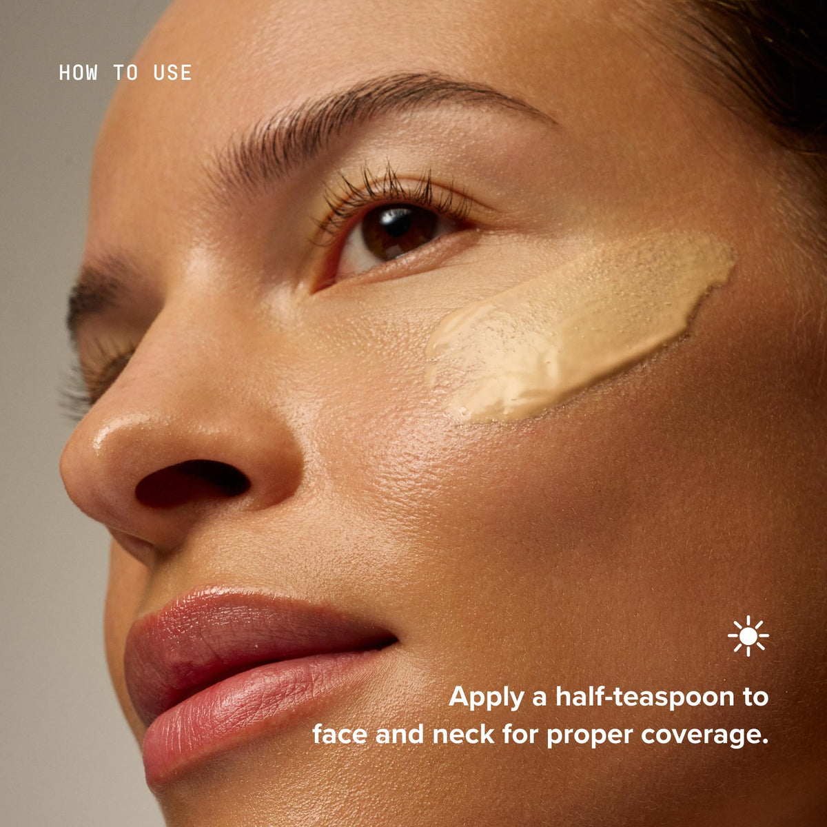 DRMTLGY Crème Hydratante Teintée Mat SPF 46 en situation quotidienne