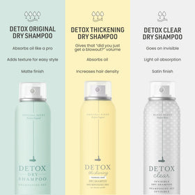 Drybar Shampoo Sec Detox 150g et accessoires de coiffure
