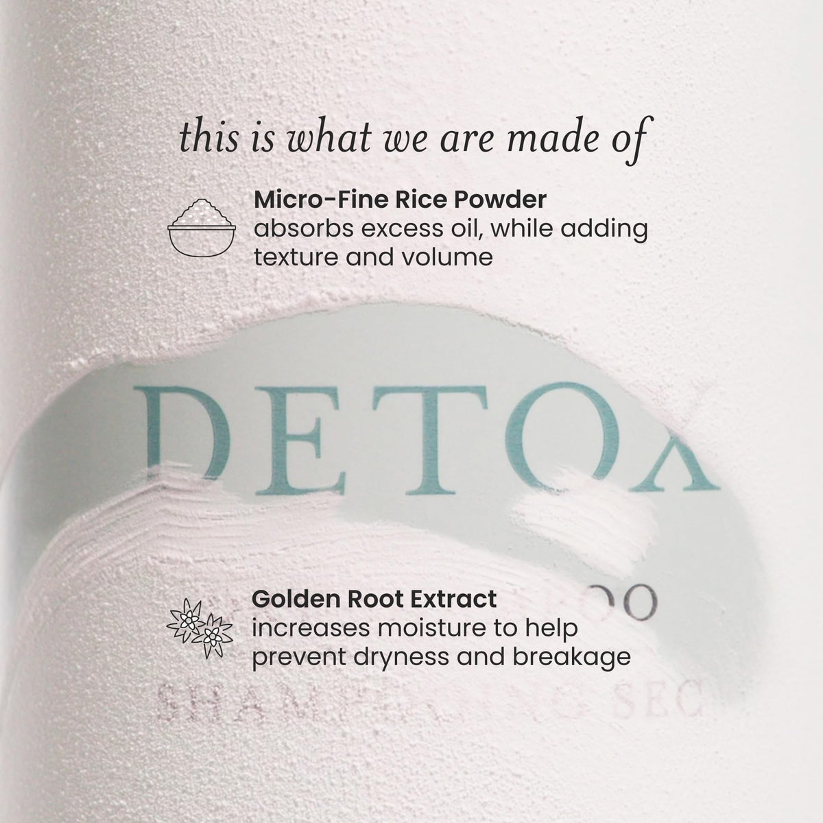 Drybar Shampoo Sec Detox 150g vue latérale