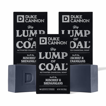 Duke Cannon Big Lump of Coal Savon 10 oz vue de face