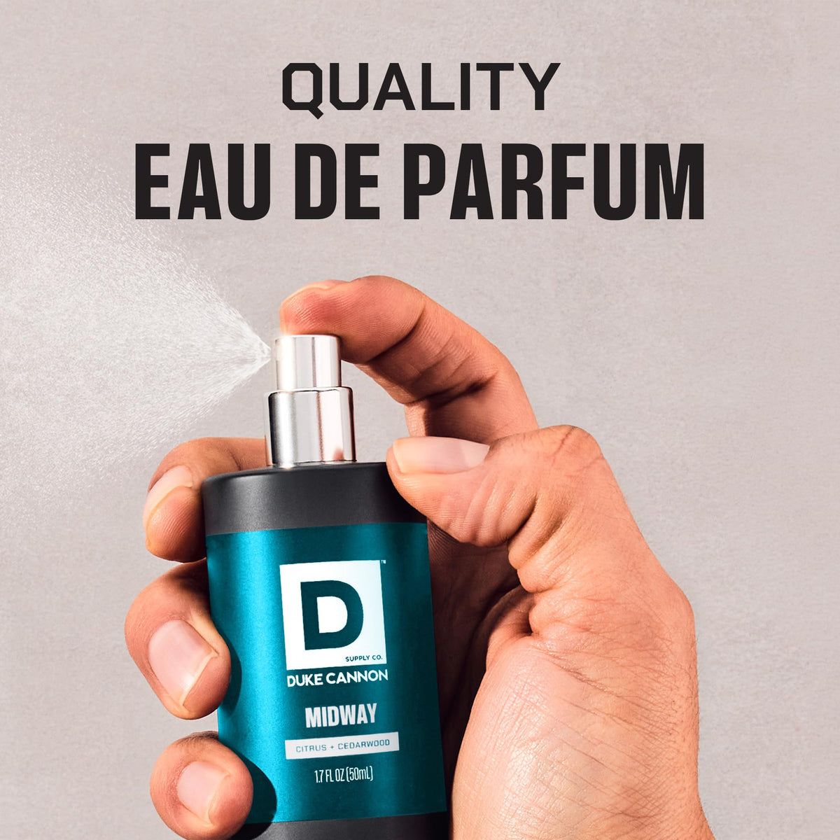 Duke Cannon Proper Cologne Midway avec autres produits de soins pour hommes