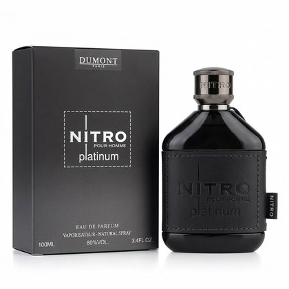 Dumont Nitro Platinum Eau De Parfum 100ml flacon avant