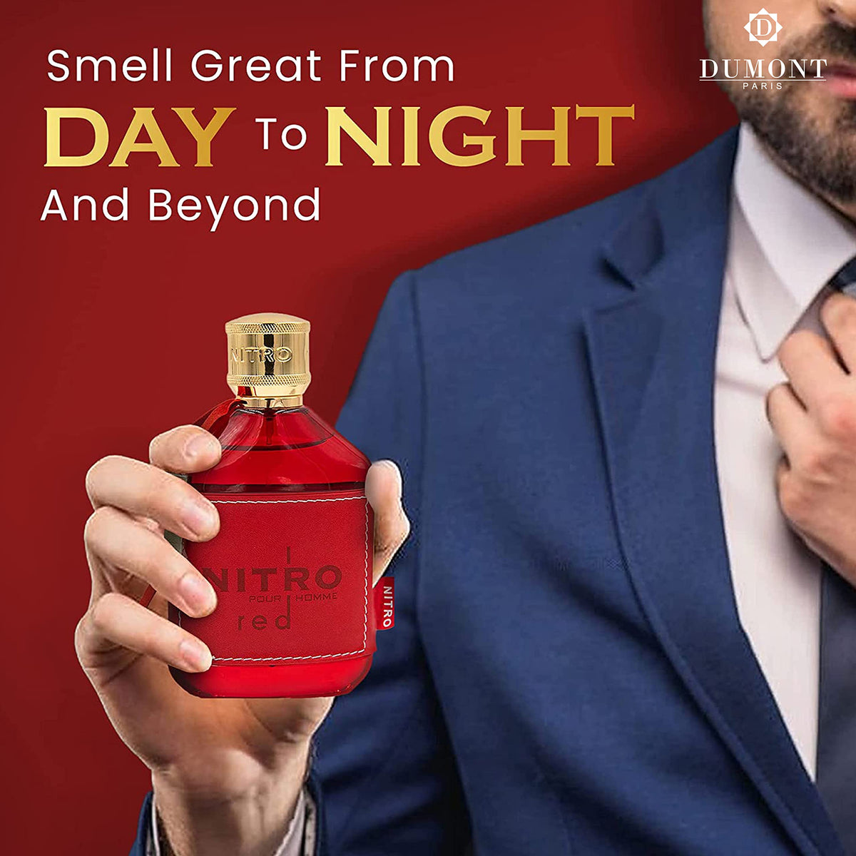 Dumont Nitro Red présenté sur une table élégante
