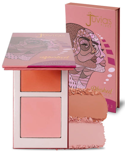 Duo Blush Vol. 2 Juvia's Place vue de face avec teintes complémentaires