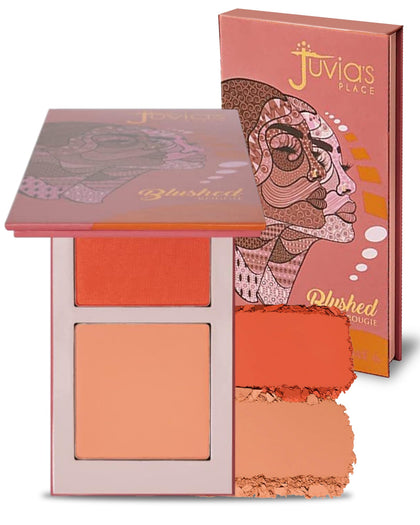 Duo Blush Vol 6 Juvia's Place vue de face avec teintes complémentaires