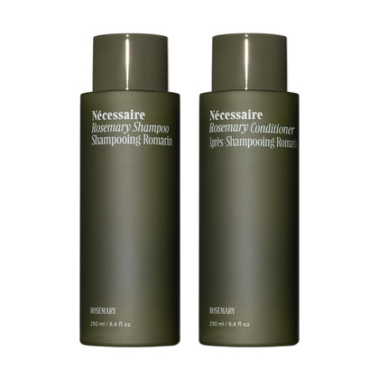 Duo Cheveux Romarin Nécessaire - Shampooing et Après-Shampooing vue de face