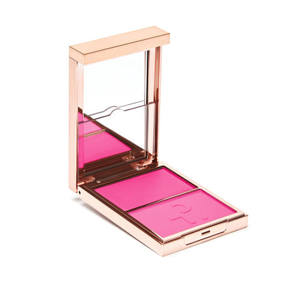 Duo Crème & Poudre Blush PATRICK TA avec teinte Bright Pinky Coral