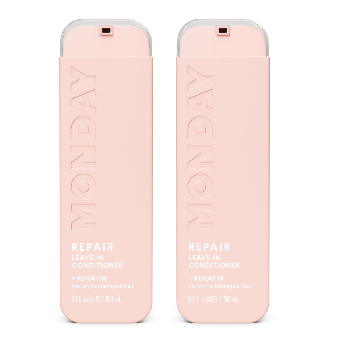 Duo d'Après-shampoing Réparateur Sans Rinçage MONDAY HAIRCARE vue de face