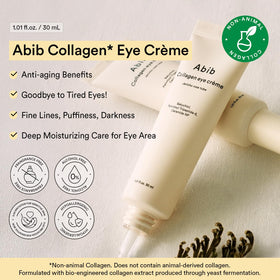 Duo de crème hydratante pour les yeux Abib avec ingrédients antioxydants