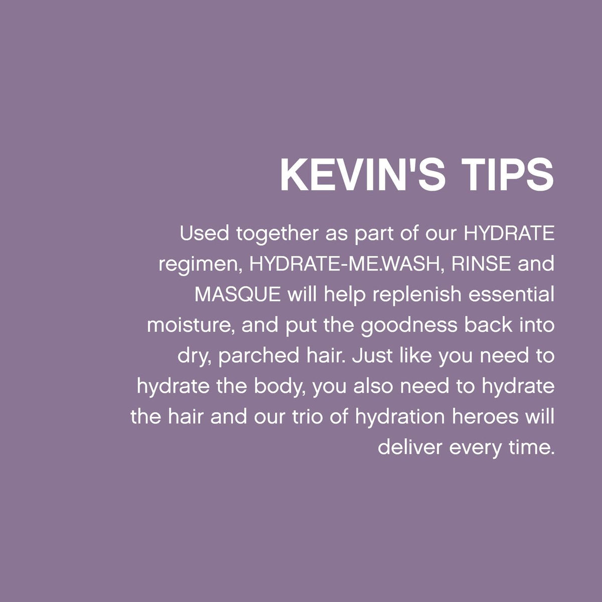 Duo KEVIN.MURPHY pour cheveux naturels et colorés