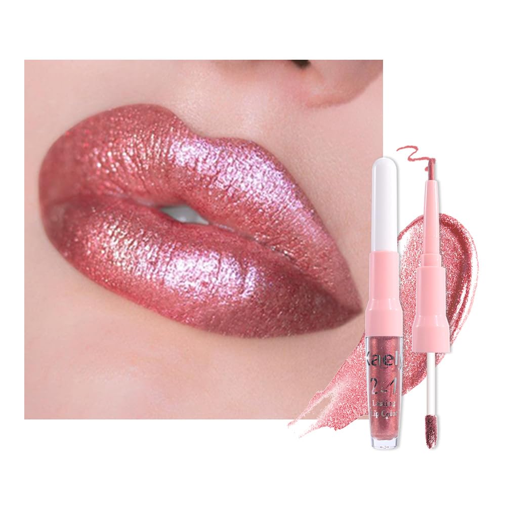Duo lipliner et rouge à lèvres evpct modèle 09 vue de face