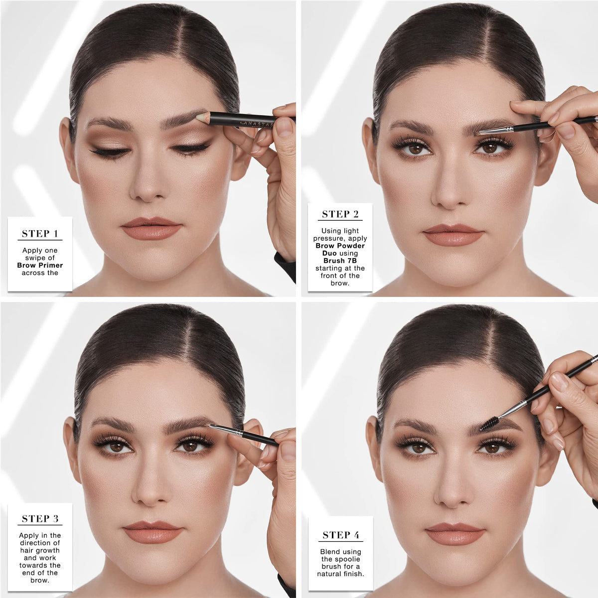 Duo Poudre Sourcils Anastasia Beverly Hills affichant les teintes