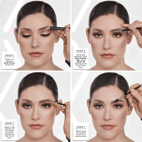 Duo Poudre Sourcils Anastasia Beverly Hills affichant les teintes