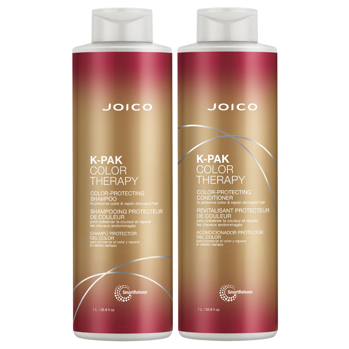 Duo shampooing et après-shampooing Joico K-pak Color Therapy emballage avant