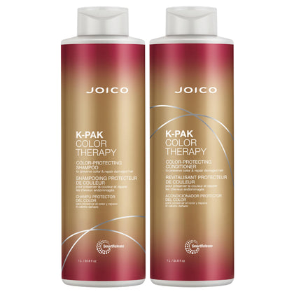 Duo shampooing et après-shampooing Joico K-pak Color Therapy emballage avant