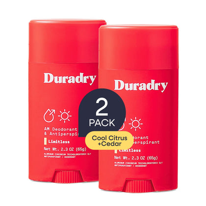 Duradry Stick Antitranspirant Contrôle de Transpiration 2Pk vue avant