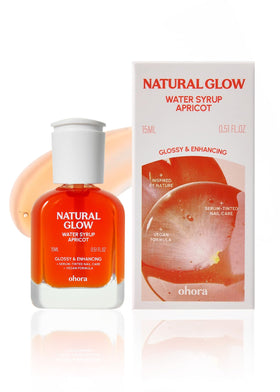 Durcisseur d'ongles ohora 15 mL avec étiquette abricot