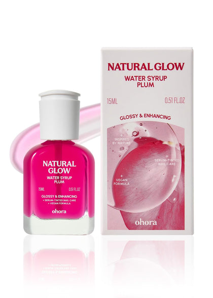 Durcisseur d'ongles ohora Natural Glow 15 mL vue avant