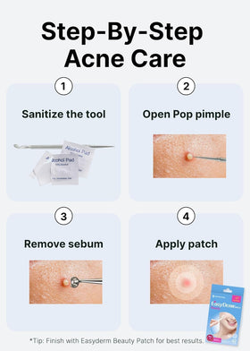 DWEasyDerm Patches et extracteur dans leur emballage