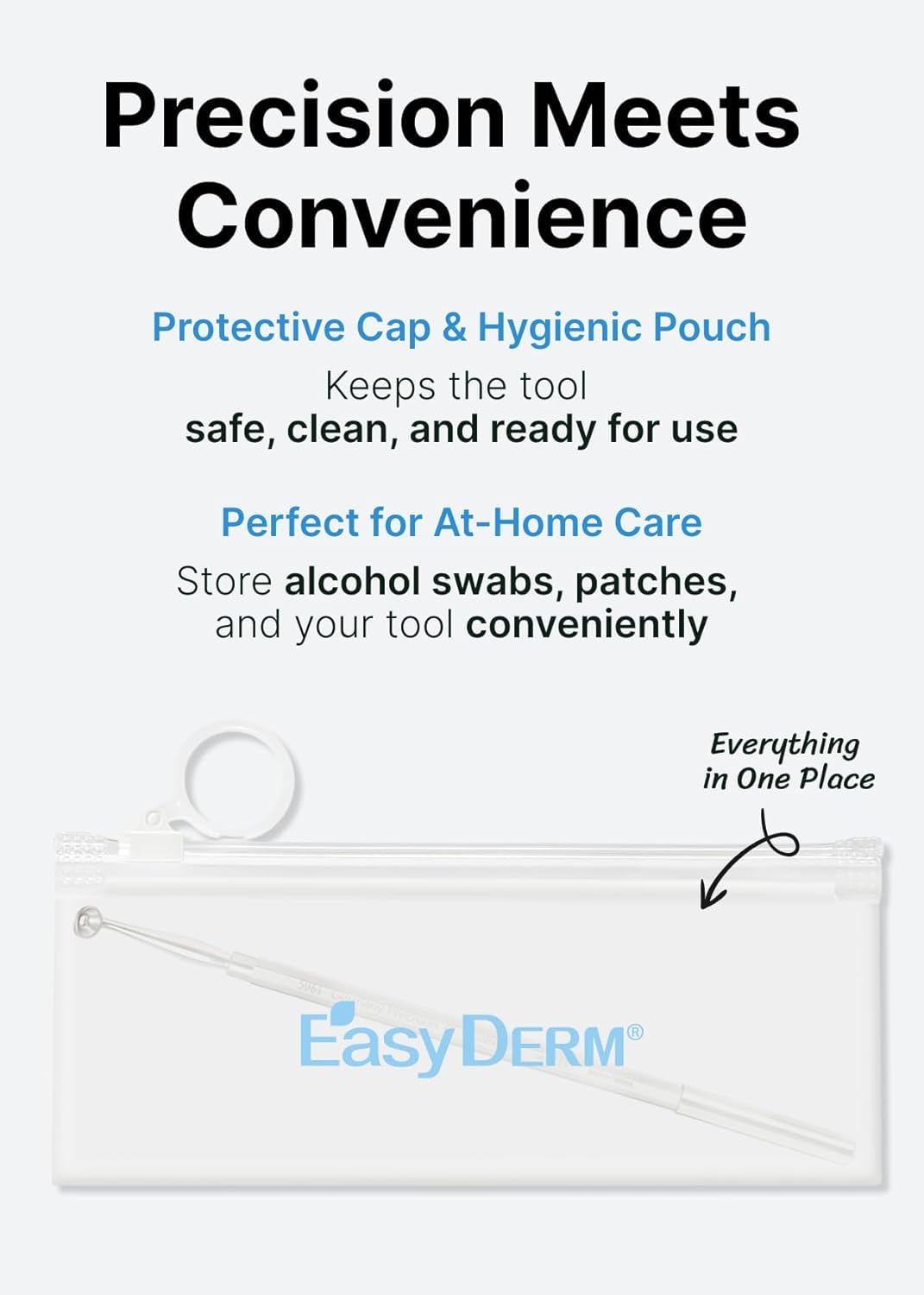 DWEasyDerm Patches montrant leur design ultra-fin